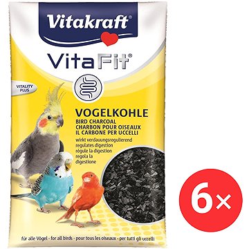 

Vitakraft Vita Fit uhlí pro ptáky 6 × 10 g