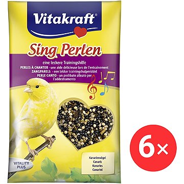 

Vitakraft Perličky na zpěv kanár 6 × 20 g