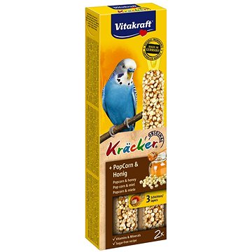 

Vitakraft Kracker andulka popcorn+med 2 ks