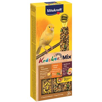 

Vitakraft Kracker kanár vejce-med-ovoce 3 ks