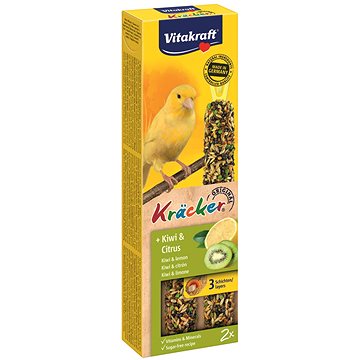 

Vitakraft Kracker kanár kiwi+citrus 2 ks
