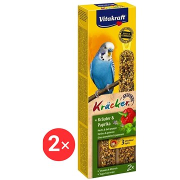

Vitakraft Kracker andulka byliny+paprika 2 × 2 ks