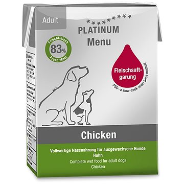 

Platinum natural menu chicken kuře 375 g