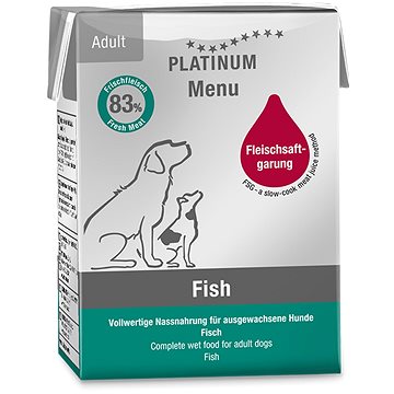 

Platinum natural menu pure fish ryby 375 g