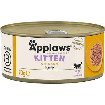 

Applaws konzerva Kitten Kuře v želé pro koťata 70 g