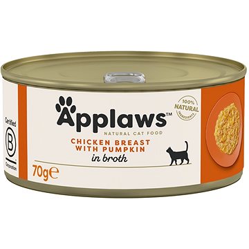 

Applaws konzerva Kuřecí prsa a dýně 70 g