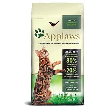 Applaws granule Cat Adult kuře s jehněčím 2 kg - Granule pro kočky