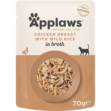

Applaws kapsička kuřecí prsa a divoká rýže 70 g