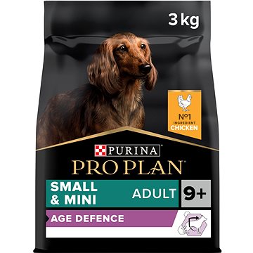 

Pro Plan Small Mini Age Defence 9+ granule pro stárnoucí psy s kuřetem 3 kg