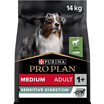 

Pro Plan Medium Sensitive Digestion pro dospělé psy středních plemen s jehněčím 14 kg