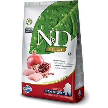 

N&D grain free dog puppy maxi chicken & pomegranate 2,5 kg