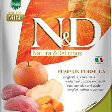 

N&D Pumpkin Dog Adult Mini Boar & Apple 2,5 kg