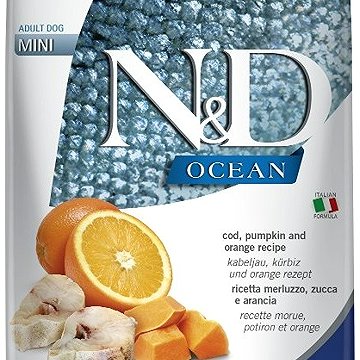 

N&D Ocean Dog Adult Mini Codfish & Pumpkin & Orange 7 kg
