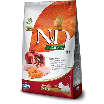 

N&D Pumpkin Dog Adult Mini Chicken & Pomegranate 7 kg