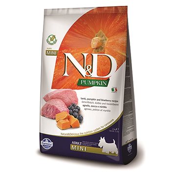 

N&D Pumpkin Dog Adult Mini Lamb & Blueberry 7 kg