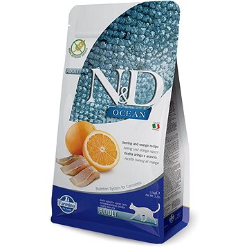 

N&D Ocean Cat Adult Herring & Orange 1,5 kg