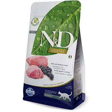 

N&D Prime Cat Adult Lamb & Blueberry 1,5 kg