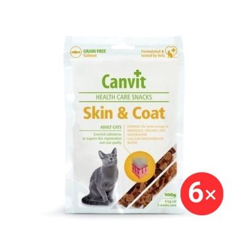 

Canvit Snacks CAT Skin & Coat 6 × 100 g