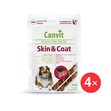 

Canvit Snacks Skin & Coat 4 × 200g