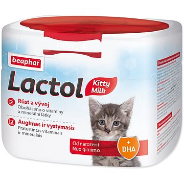 

Beaphar Lactol Kitty Sušené mléko pro koťata 500 g