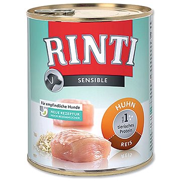 FINNERN konzerva Rinti Sensible kuře+rýže 800g - Konzerva pro psy