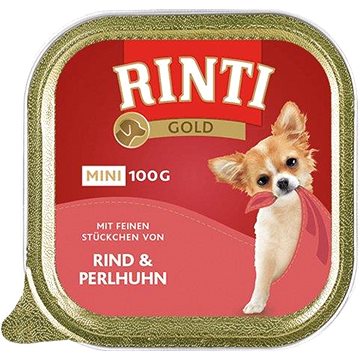

Rinti Gold mini paštika hovězí + perlička 100 g
