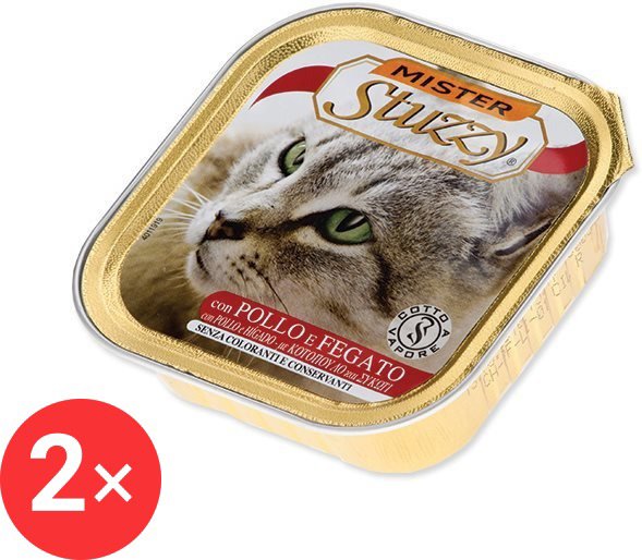 

MISTER STUZZY Vanička kuřecí+játra 2 × 100 g