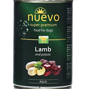 

Nuevo pes adult jehněčí konzerva 400 g