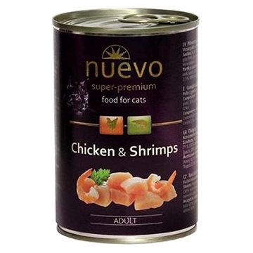 

Nuevo kočka adult kuře a krevety konzerva 400 g
