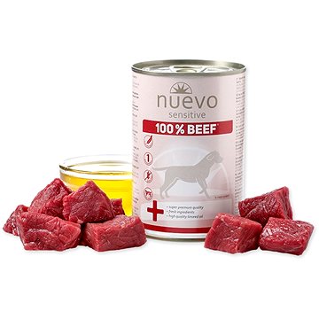 

Nuevo pes sensitive hovězí monoprotein konzerva 400 g