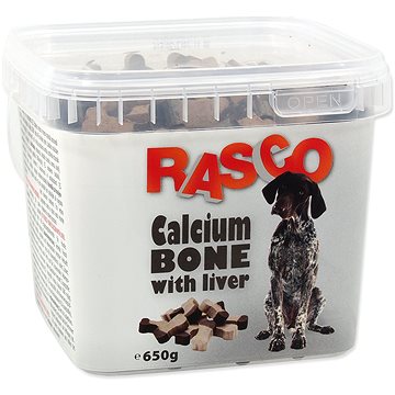 

Rasco Pochoutka kost kalciová s játry 2,5 cm 650 g