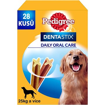 

Pedigree Dentastix Daily Oral Care dentální pamlsky pro psy velkých plemen 28 ks