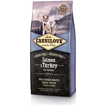

Carnilove Granule s lososem a krůtím pro štěňata 12 kg
