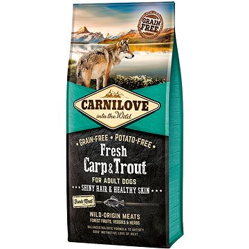 

Carnilove Dog Fresh Granule s čerstvým kaprem a pstruhem 12 kg