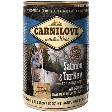 

Carnilove Wild Meat Losos & Krocan 400 g