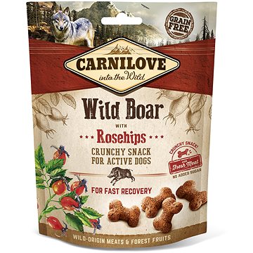 

Carnilove Dog Crunchy Snack Wild Boar with Rosehips with Fresh Meat 200 g