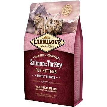 

Carnilove Granule s lososem a krůtou pro koťata 2 kg
