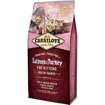 

Carnilove Granule s lososem a krůtou pro koťata 6 kg