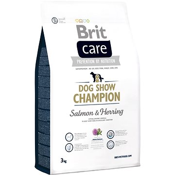 Brit Care dog show champion 3 kg - Granule pro psy