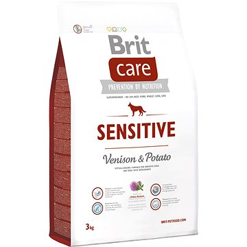 Brit Care grain-free sensitive 3 kg - Granule pro psy
