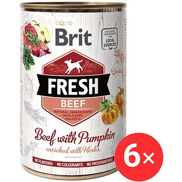 

Brit Fresh Beef with Pumpkin 6 × 400 g