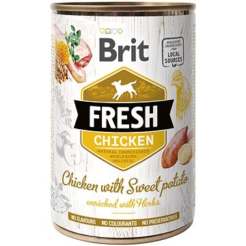 

Brit Fresh Chicken with Sweet Potato 400 g
