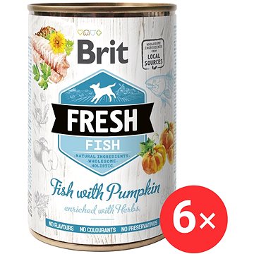 

Brit Fresh Fish with Pumpkin 6 × 400 g