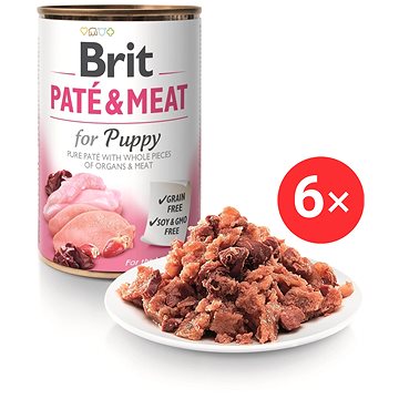 

Brit Paté & Meat Puppy 6 × 400 g