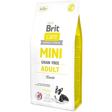 Brit Care mini grain free adult lamb 7 kg - Granule pro psy