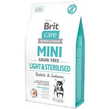 

Brit Care Mini Grain Free Light & Sterilised 2 kg