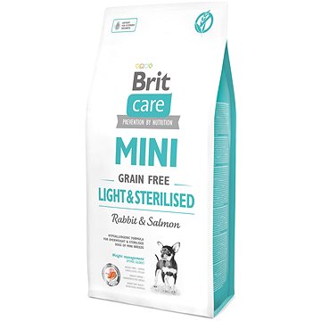 

Brit Care Mini Grain Free Light & Sterilised 7 kg