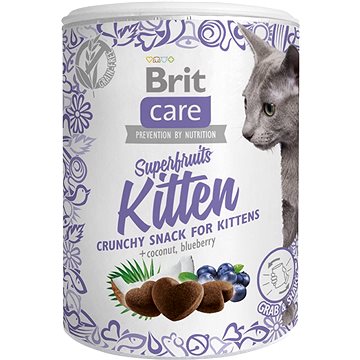 Brit Care Cat Snack Superfruits Kitten 100 g - Pamlsky pro kočky