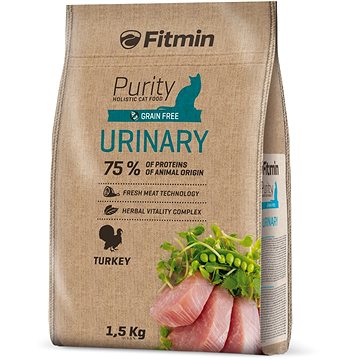 Fitmin cat Purity Urinary - 1,5 kg - Granule pro kočky