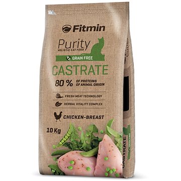

Fitmin Purity Cat Castrate s čerstvým kuřetem pro kastrované kočky 10 kg